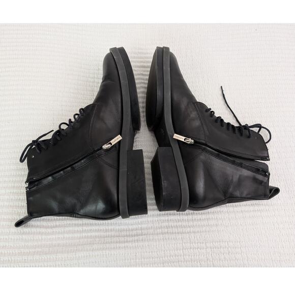 Clergerie Black Leather Radio Boot - Picture 7 of 16